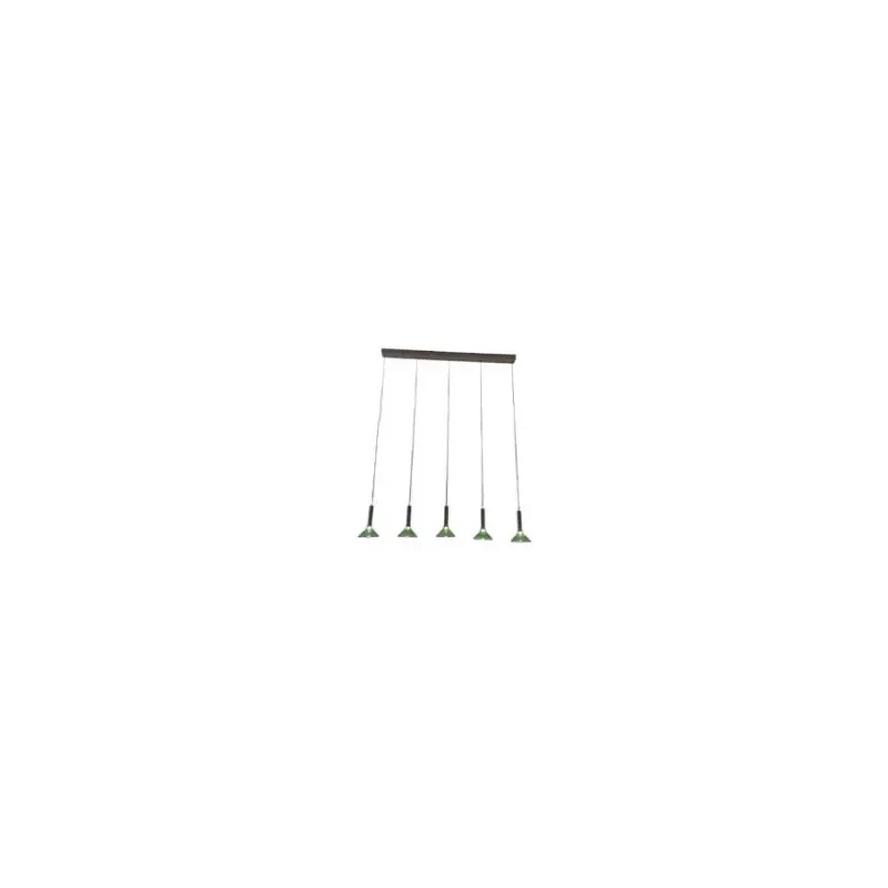 آویز خطی پنج شعله گرد 35 وات دیمیبل آفتابی