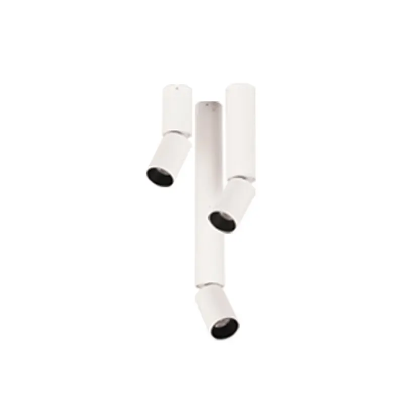 استوانه روکار فکی 7 وات ارتفاع 16cm بریجلوکس — سفید