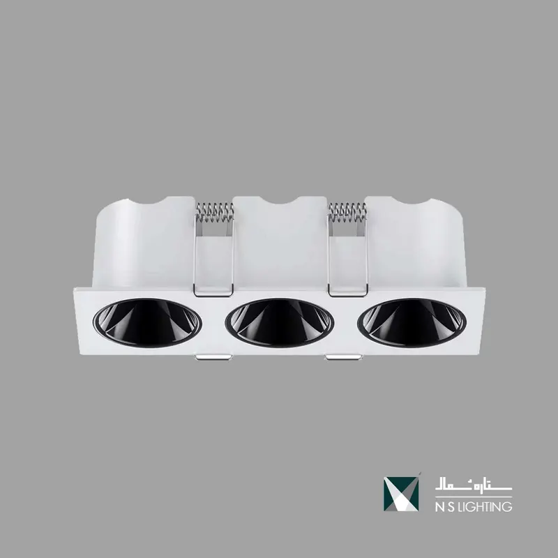 هالوژن مستطیل 3خانه X563 — سفید