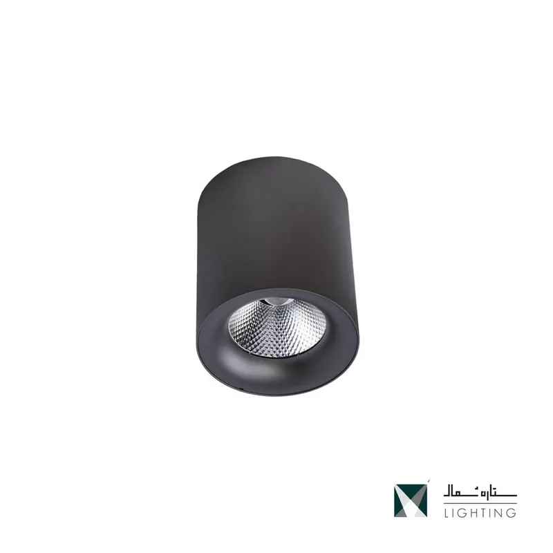 چراغ استوانه روکار X213-GR — خاکستری
