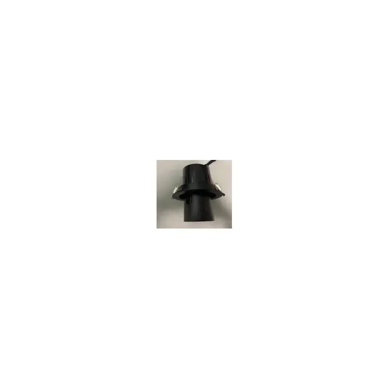 سقفی توکار 9174 recessed round focused single spotlight, black body — مشکی