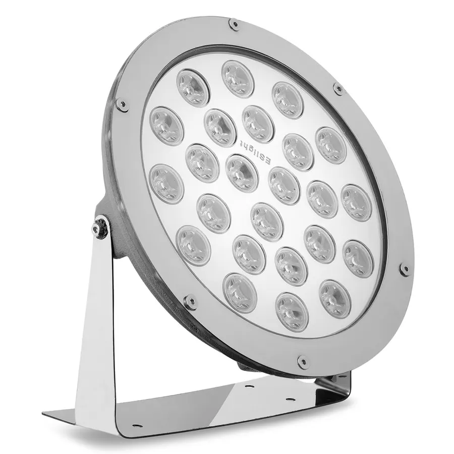 پروژکتور ضد آب گرد 24 وات پایه دار (Waterproof Round Projector 24W, with stand)