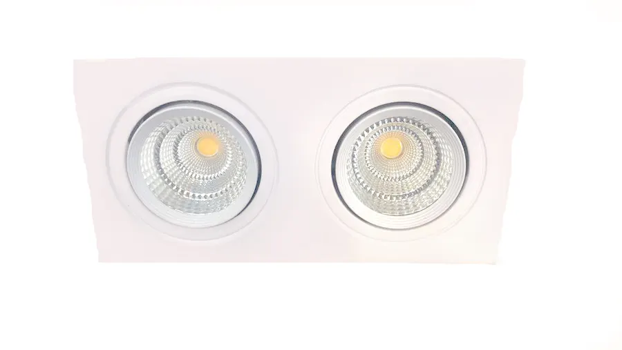 چراغ چرخشی دو طرفه 5COB وات گیوان (Givan two-way rotating COB spotlight)
