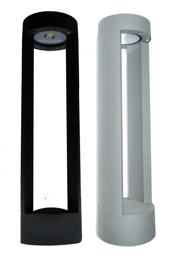 دامون - چراغ چمنی استوانه‌ای (Lawn Light, Cylindrical, COB 15W)